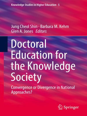 cover image of Doctoral Education for the Knowledge Society